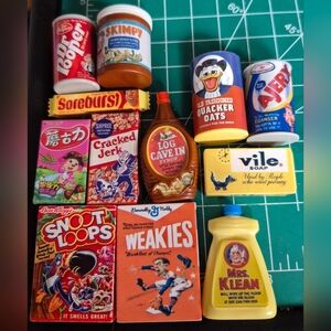 Funny Miniature Food and Household Product Set